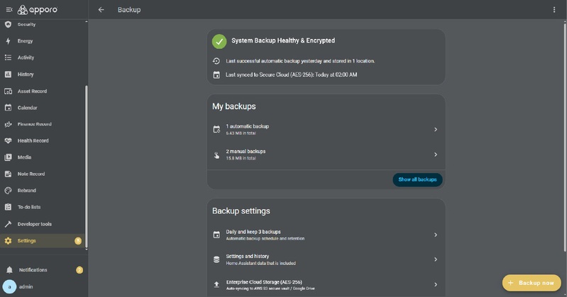 AES-256 Encrypted Cloud Backup