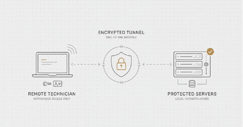 Encrypted Remote Access Control